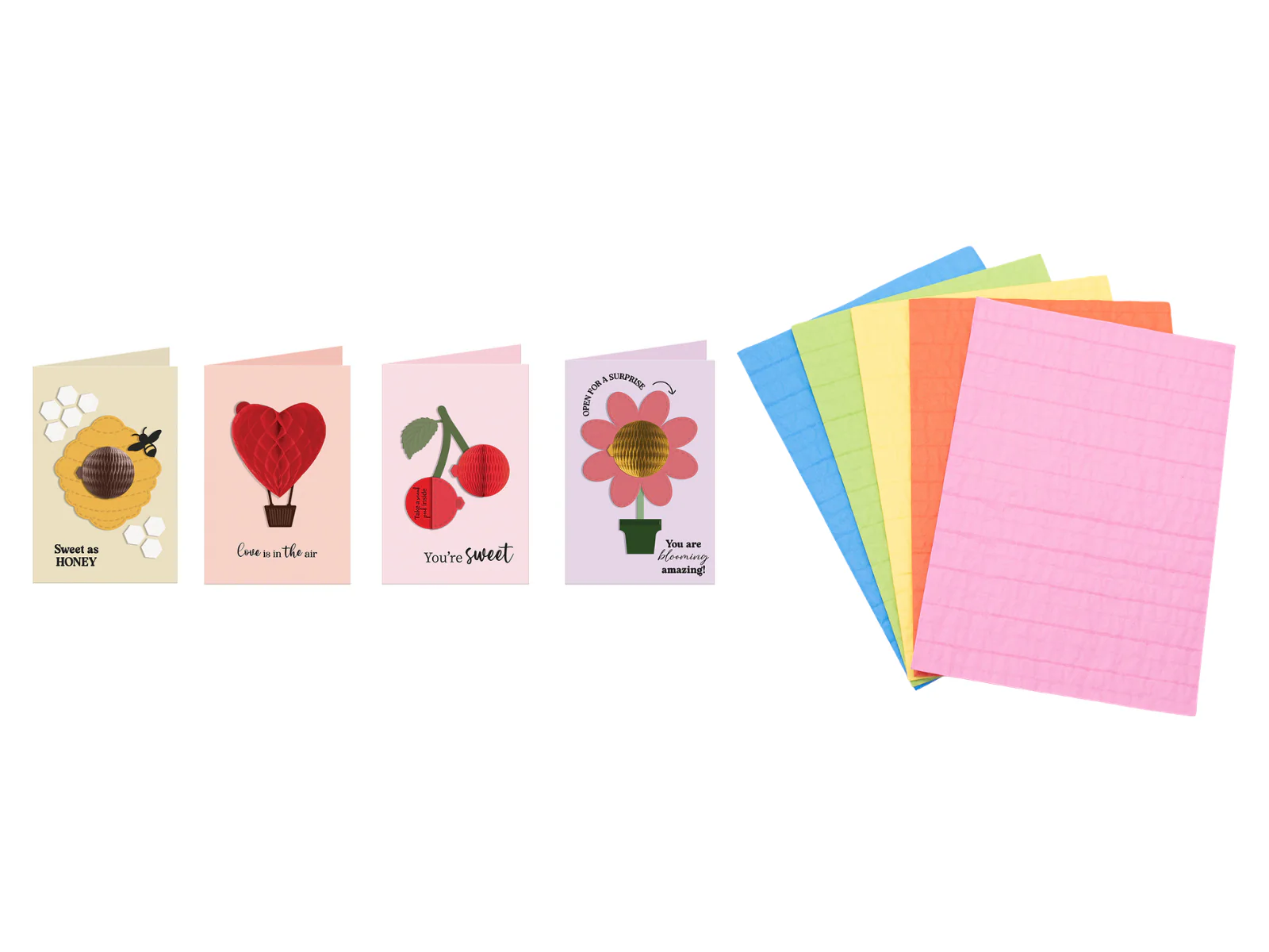 Pick of the Week: NEW Pop Up Honeycomb Sentiments - 08-06-2026
